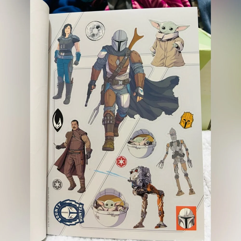 NWT Star Wars Mandalorian Kids Coloring & Activity Book